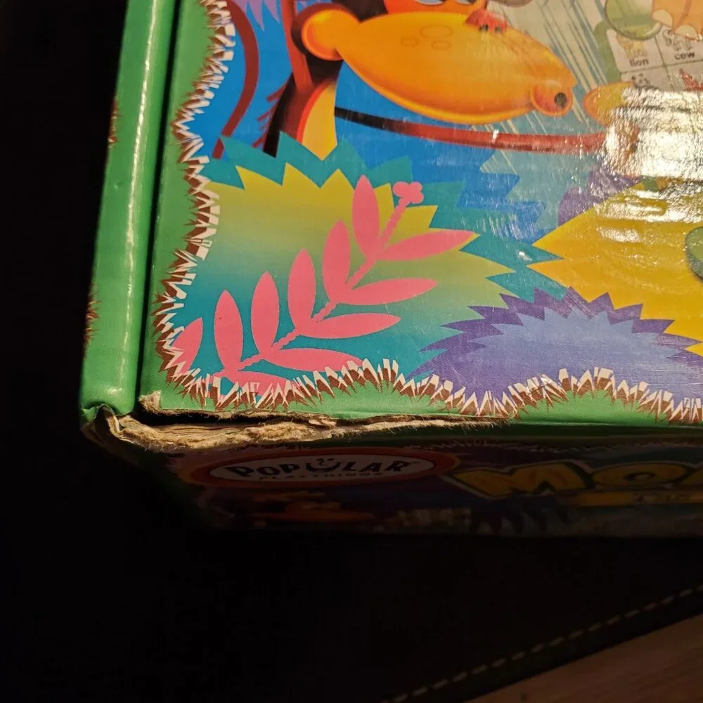 Monkey Bingo Game Kids Children Family